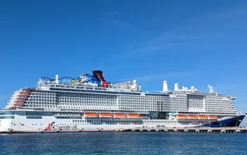 Carnival Cruise Ship Provides Supplies to Refugees