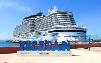 Strong Winds Break Cruise Ship From Mooring Ropes