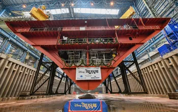 Disney Cruise Line Celebrates Key Construction Milestone for the New Disney Treasure