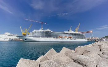 Viking Saturn Delivered at Fincantieri Shipyard in Ancona, Italy