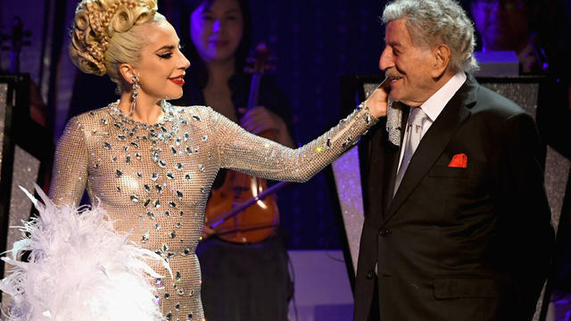 Lady Gaga once said she was going to quit music, but Tony Bennett "saved" her life