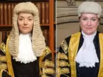 Being UK's 1st woman lord chief justice in 755 years within earshot for these 2