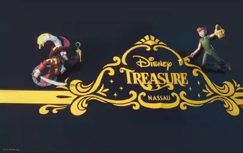 Disney Cruise Line Unveils Rendering of New Disney Treasure's Stern Art