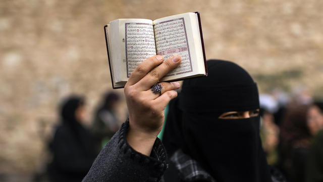 Quran burned at 3rd small Sweden protest after warning that desecrating Islam's holy book brings terror risk