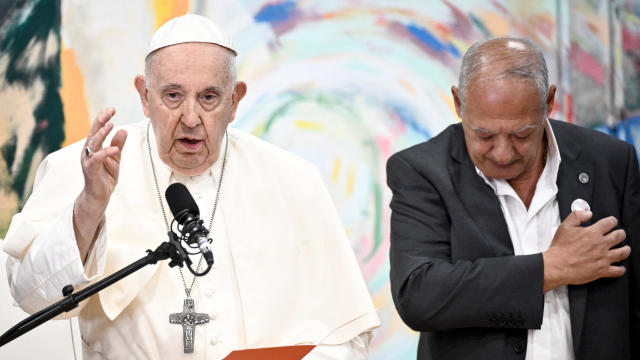 Pope Francis starts Catholic Church's "World Youth Day" summit by meeting sexual abuse survivors