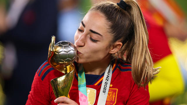 Olga Carmona scored Spain's historic winning goal at the Women's World Cup — and then found out her father had died