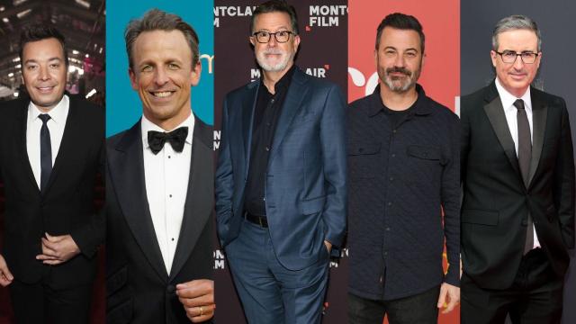 Stephen Colbert, Jimmy Kimmel and other late-night hosts start podcast about Hollywood strikes together