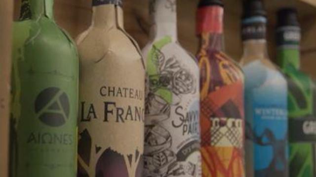 Are paper wine bottles the future? These companies think so.