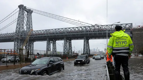 New York begins drying out after facing record-breaking rainfall