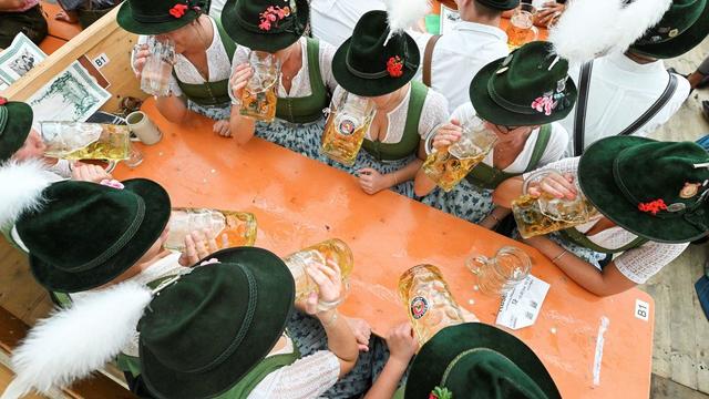 Germany police launch probe as video appears to show Oktoberfest celebrants giving Nazi "Heil Hitler" salute