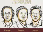 Nobel Prize in Physics 2023: Pierre Agostini, Ferenc Krausz and Anne L’Huillier win for study of electron dynamics