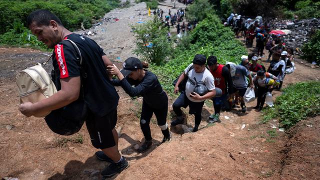 Record migrant crossings along Darién jungle are creating an "unsustainable crisis," Colombian ambassador says