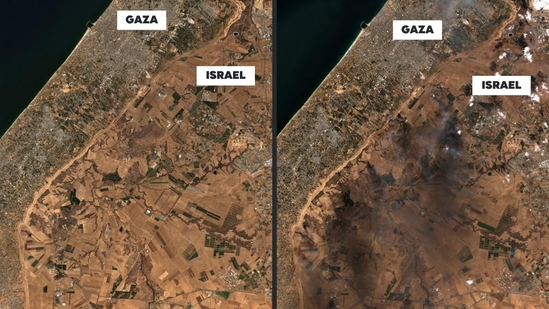 Hamas' war crimes visible even from outer space: Israeli military