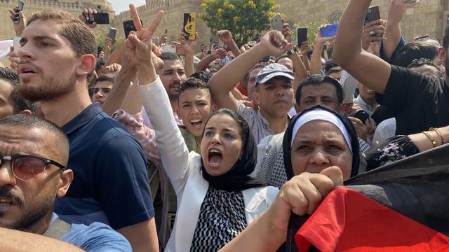 Tens of thousands across Middle East protest Israeli airstrikes on Gaza