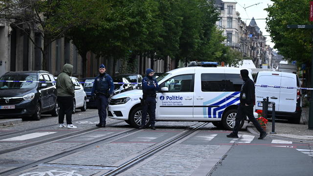 Suspect in fatal shooting of 2 Swedes in Belgium shot dead by police, authorities say