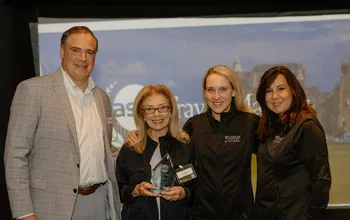 Gloria Bohan Presented First Ever Icon Award by the American Society of Travel Advisors