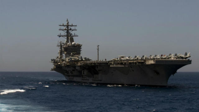 U.S. sending U.S. carrier strike group, additional air defense systems to Persian Gulf