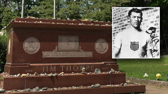 "Mobituaries": The final resting place of sports superstar Jim Thorpe