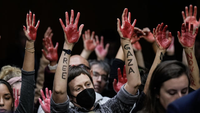 Protesters calling for cease-fire in Gaza disrupt Senate hearing over Israel aid as Secretary of State Antony Blinken speaks