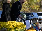 Joe, Jill Biden visit sites of Maine shootings, mourn victims