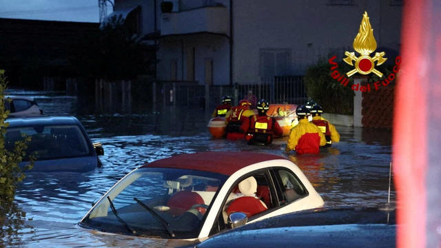 Record-breaking Storm Ciarán kills at least 5 in Italy, trapping residents and overturning cars: "A wave of water bombs"