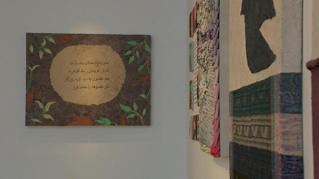 U.S. veterans use art to help female Afghan soldiers who fled their country process their pain