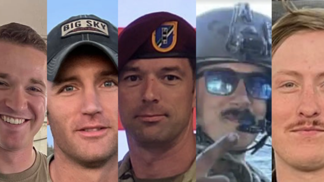 Pentagon identifies 5 U.S. troops killed in military helicopter crash over the Mediterranean