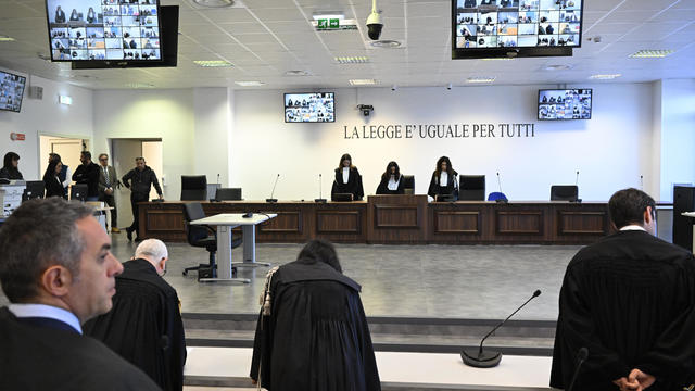 Italy tribunal sentences 207 'ndrangheta crime syndicate members to a combined 2,100 years in prison