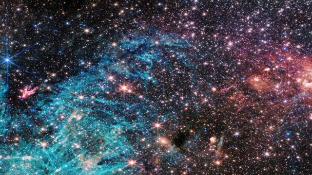 Webb telescope captures cluster of baby stars in the center of the Milky Way