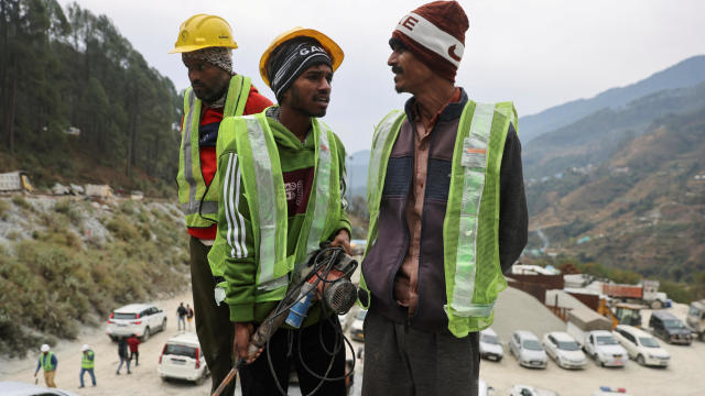 India tunnel collapse rescue effort turns to "rat miners" with 41 workers still stuck after 16 days