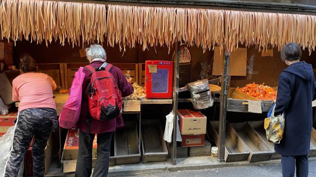 Farmer sells her food for pennies in a trendy Tokyo district to help "young people walking around hungry"