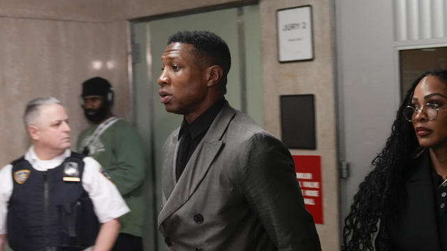 Actor Jonathan Majors found guilty on 2 charges in domestic assault trial