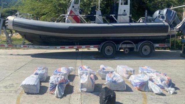 Hiding stowaways, capsized boat lead Colombia navy to nearly 1,000 pounds of cocaine