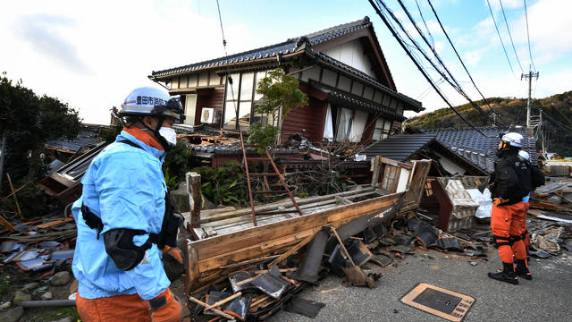 Dozens killed in Japan earthquakes as temblors continue rocking country's west