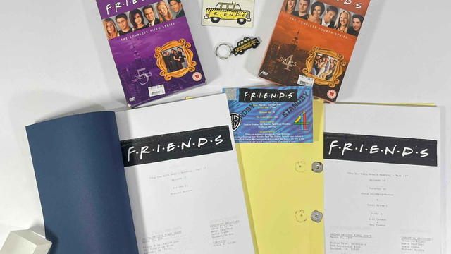 "Friends" scripts that were thrown in the garbage decades ago in London now up for auction