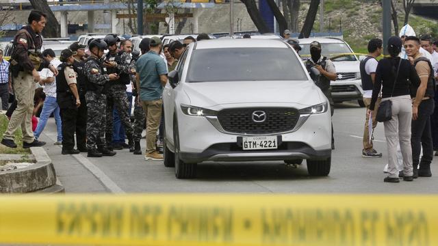 Ecuador prosecutor investigating TV studio attack shot dead in his vehicle, attorney general says