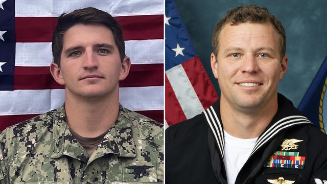 U.S. identifies Navy SEALs lost during maritime raid on ship with Iranian weapons