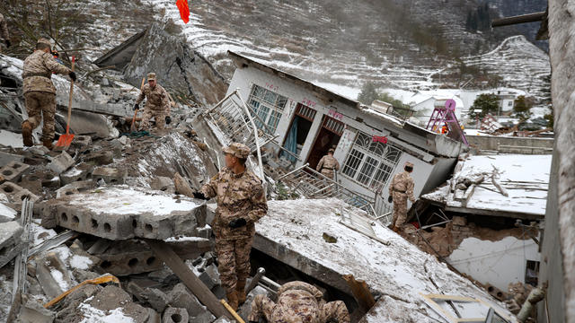 China landslide death toll hits 20 with some 24 missing