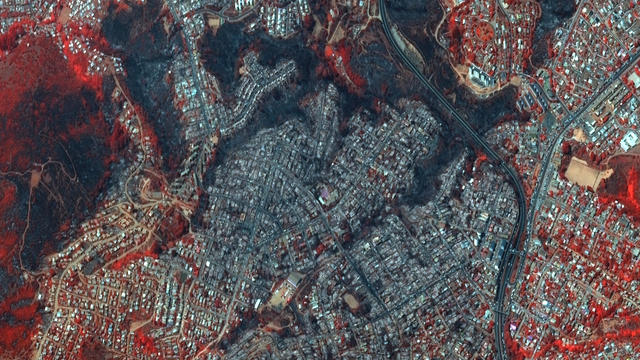 Satellite images show scale of Chile deadly wildfires, destroyed neighborhoods