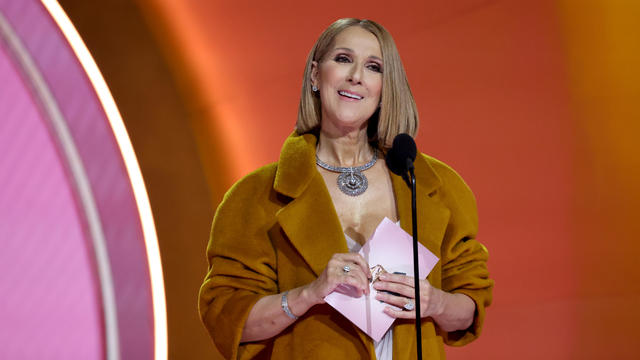 Celine Dion makes rare appearance at Grammys after stiff-person syndrome diagnosis, presenting award to Taylor Swift