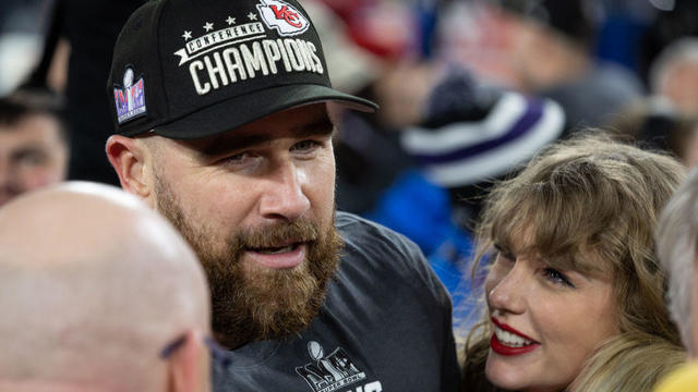 Travis Kelce praises Taylor Swift for record-breaking Grammys win: "She's rewriting the history books"