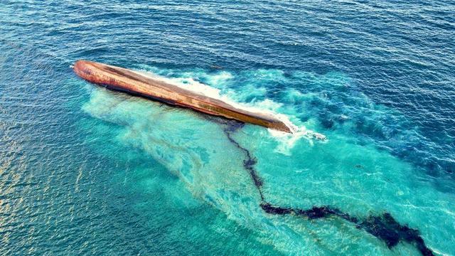 Mystery ship capsizes in Trinidad and Tobago, triggering massive oil spill and national emergency