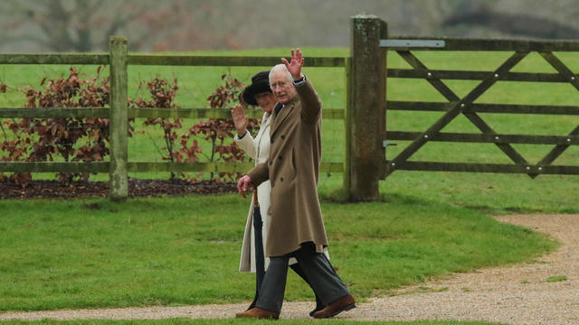 King Charles seen going to church for first time since cancer diagnosis