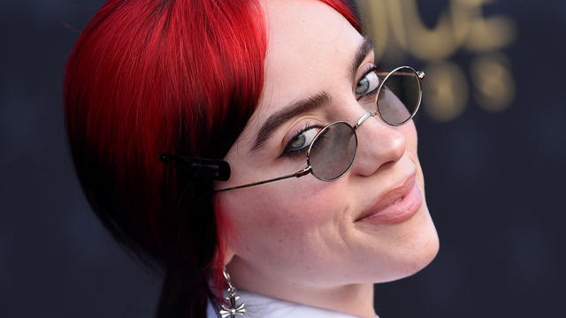 Billie Eilish performing Oscar-nominated song "What Was I Made For?" from "Barbie" at 2024 Academy Awards