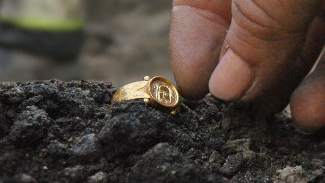 Gold ring found in Sweden about 500 years after "unlucky" person likely lost it