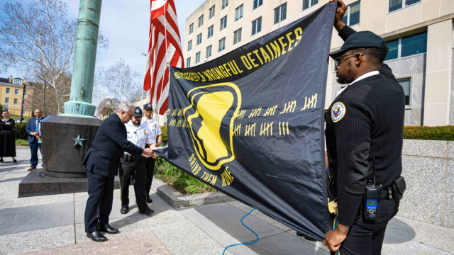 Families still hope to meet with Biden as first National Hostage Day flag is raised