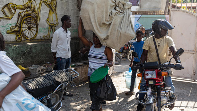 U.S. government charter flight to evacuate Americans from Haiti, as hunger soars: "There are a lot of desperate people"