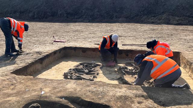 Ancient chariot grave found at construction site for Intel facility in Germany