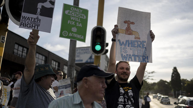 South Africa water crisis sees taps run dry across Johannesburg