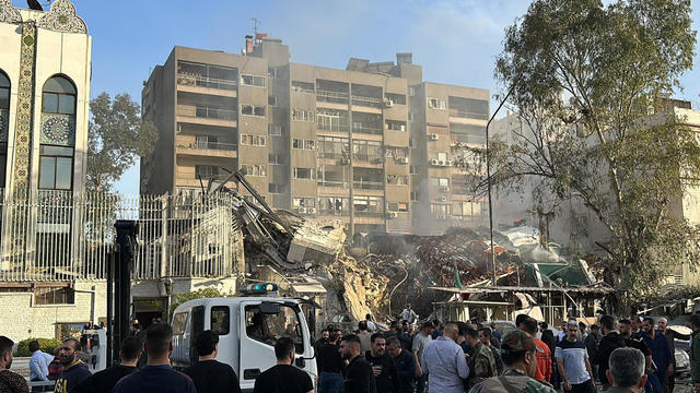 Iran vows deadly suspected Israeli airstrike on its consulate in Damascus "will not go unanswered"